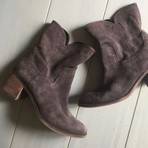 Franco Sarto Leather Mission Boots